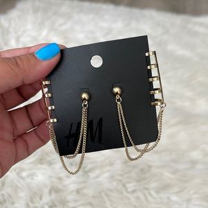 NEW H&M Gold Earring Cuffs